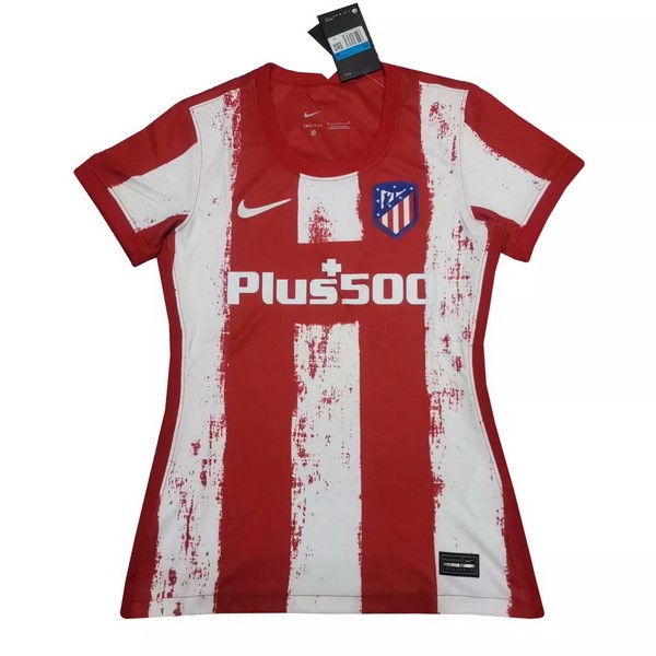 Tailandia Camiseta Atletico Madrid Primera equipo Mujer 2021-22 Rojo